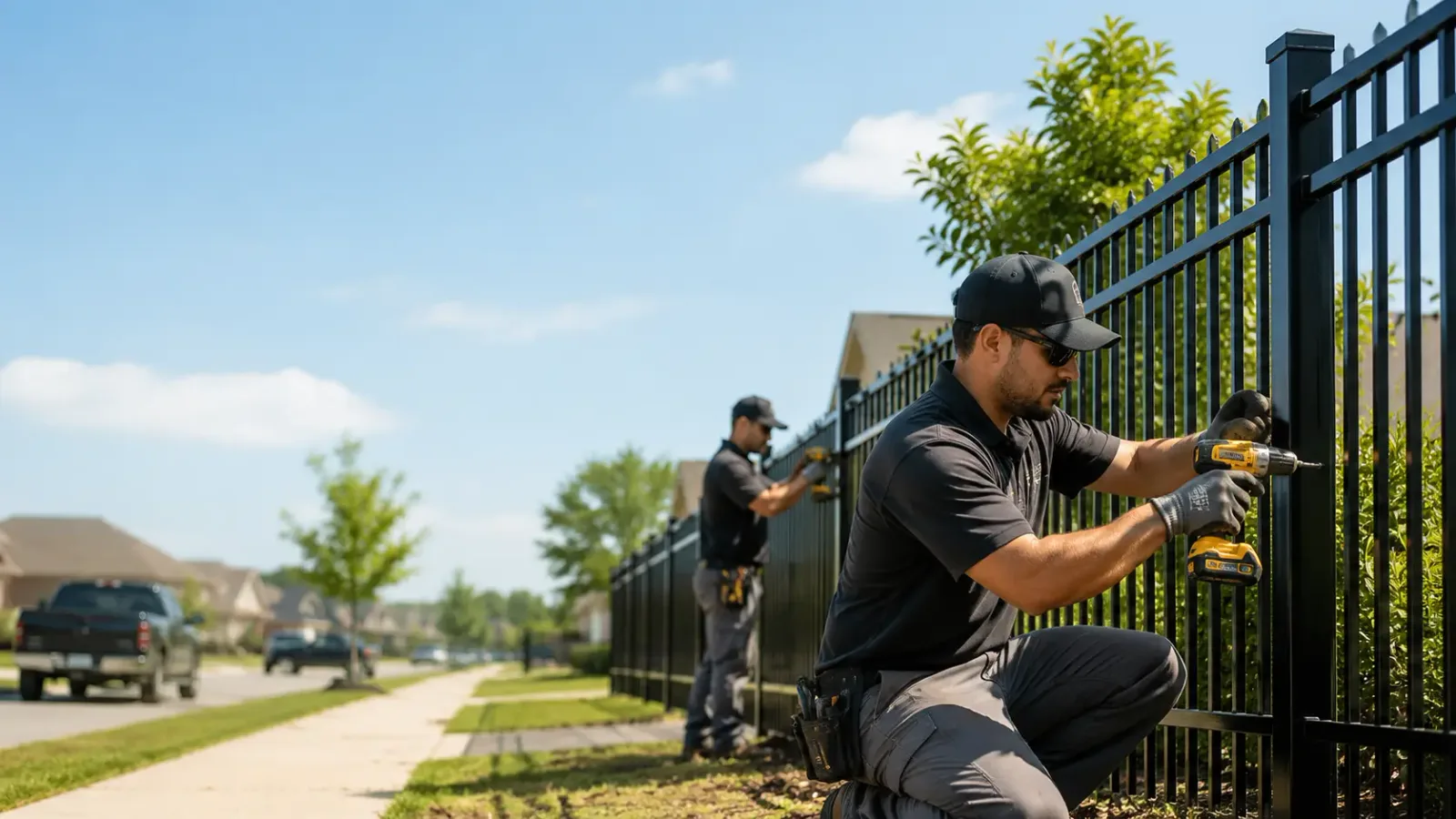 Metal Fence Installation in Fred, TX